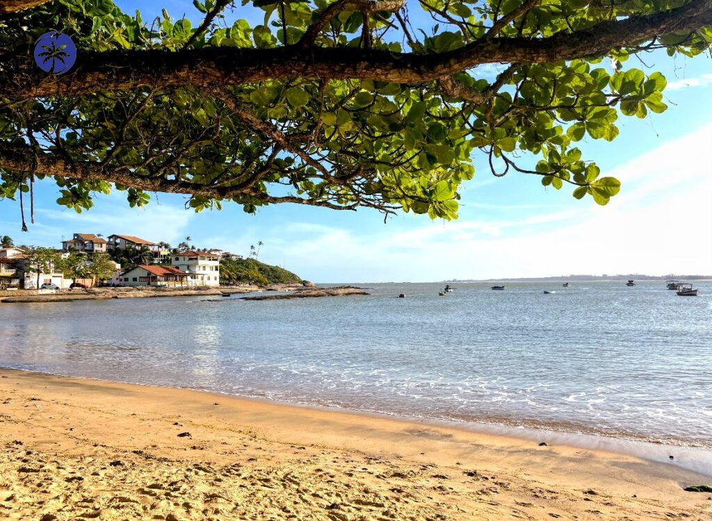 Imagem mostra uma das mais belas Praias do Brasil.